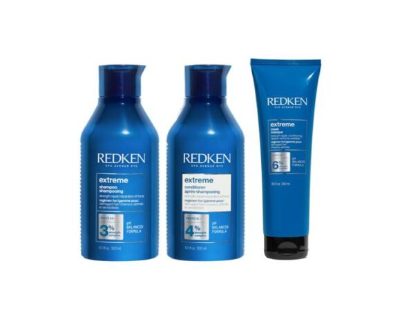 Redken Extreme Strengthening Trio Bundle Halo Hair & Skin - halohairskin.com.au