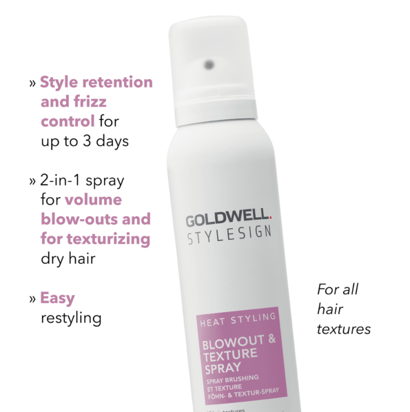 Goldwell StyleSign Blowout & Texture Spray 200ml Halo Hair & Skin - halohairskin.com.au