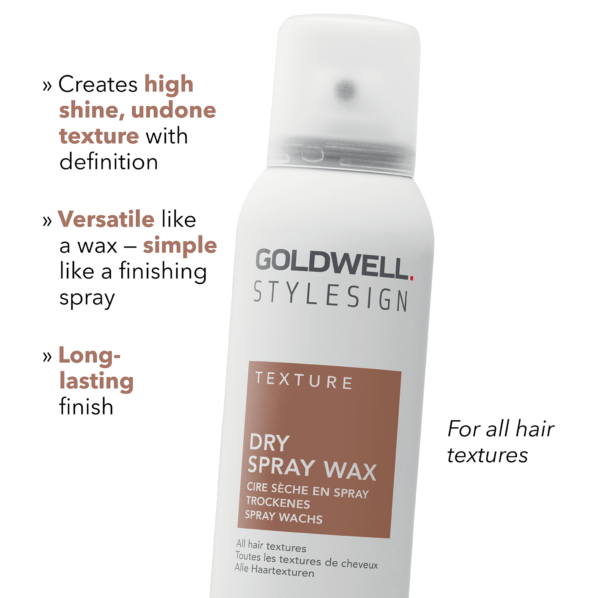 Goldwell StyleSign Dry Spray Wax 150ml Halo Hair & Skin - halohairskin.com.au