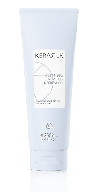 Kerasilk Exfoliating Scalp Pre-Wash 250ml Halo Hair & Skin - halohairskin.com.au