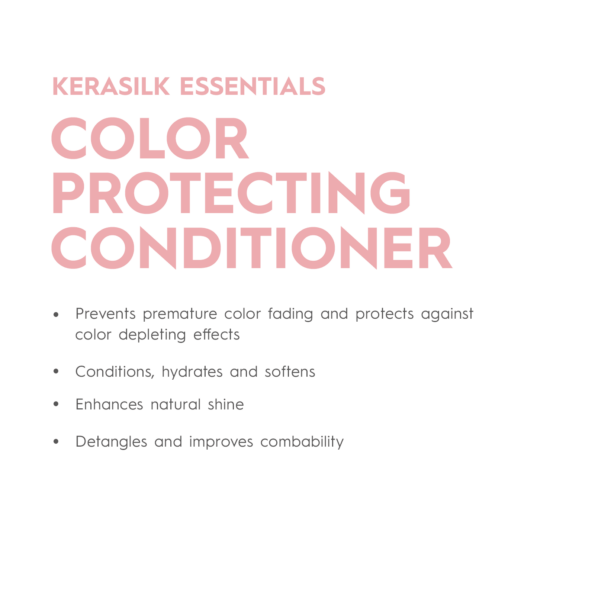 Kerasilk Color Protecting Conditioner Travel Size 75ml Halo Hair & Skin - halohairskin.com.au