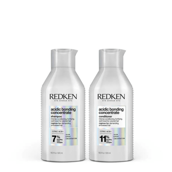 Redken Acidic Bonding Concentrate Shampoo and Conditioner 500ml Bundle Halo Hair & Skin - halohairskin.com.au